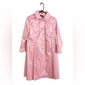 Vintage Rothschild Rain/Winter Dress Coat Girls 12 Hooded